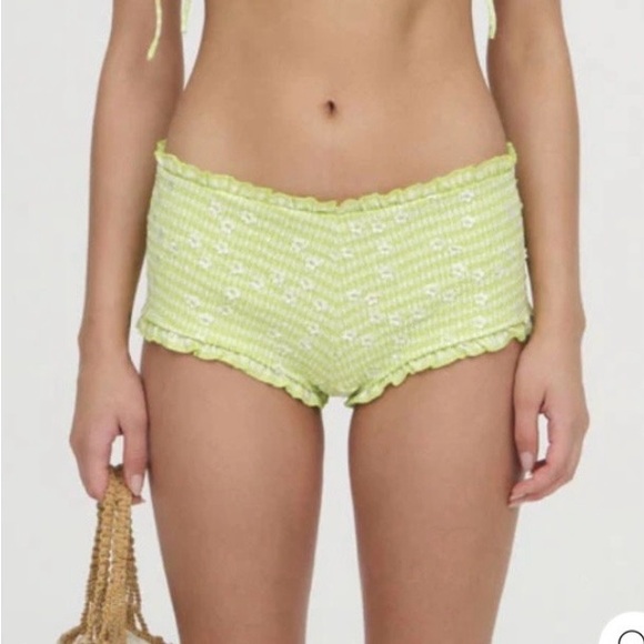 For Love And Lemons Lime Green Bikini Set - Picture 3 of 10